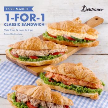 Delifrance-Croissant-Sandwiches-Promotion-350x350 17-20 Mar 2020: Delifrance Croissant Sandwiches Promotion