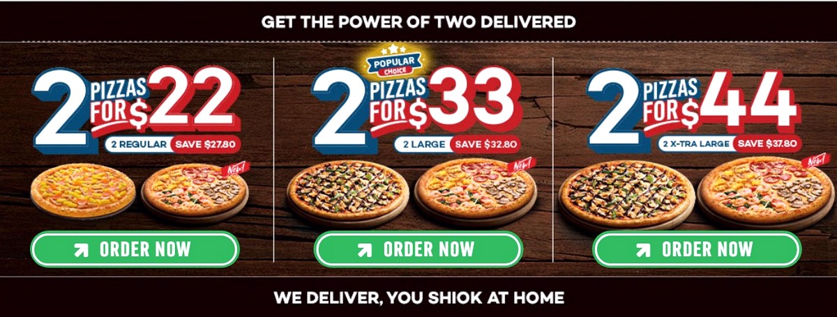 Dominos-Pizza-2-regular-for-22-2-large-for-33-Promotion-Singapore-2020-Food-Offers-2021-001 Today Onwards: Domino's 2 for $22 Promotion! Up to 70% Off!