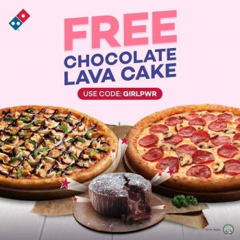 Domino’s-FREE-Chocolate-Lava-Cake-Promotion-350x350 9-15 Mar 2020: Domino’s FREE Chocolate Lava Cake Promotion
