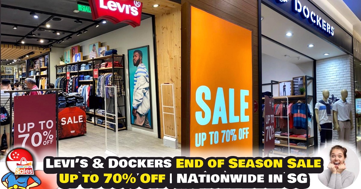 13 Mar-5 Apr 2020: Levi's \u0026 Dockers End 