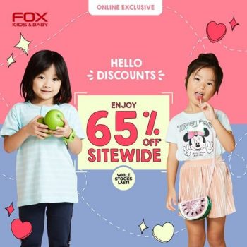 Fox-Kids-and-Baby-Sitewide-Promotion-350x350 11 Mar 2020 Onward: Fox Kids and Baby Sitewide Promotion