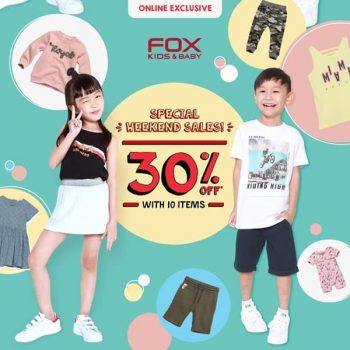 Fox-Kids-and-Baby-Special-Weekend-Sale-350x350 27 Feb 2020 Onward: Fox Kids and Baby Special Weekend Sale