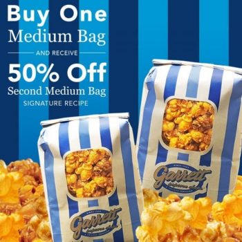 Garrett-Popcorn-Shops-50-off-Promo-350x350 27 Mar 2020 Onward: Garrett Popcorn Shops 50% off Promo