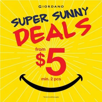 Giordano-Super-Sunny-Sale-at-Compass-One-350x350 11 Mar 2020 Onward: Giordano Super Sunny Sale at Compass One