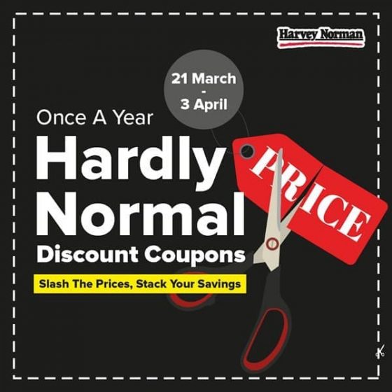 21 Mar3 Apr 2020 Harvey Norman Discount Coupons Promotion SG