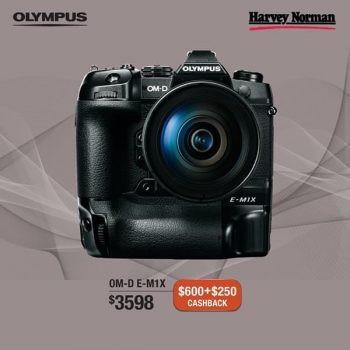 Harvey-Norman-Olympus-Cashback-Promotion-350x350 Now till 22 Mar 2020: Harvey Norman Olympus Cashback Promotion