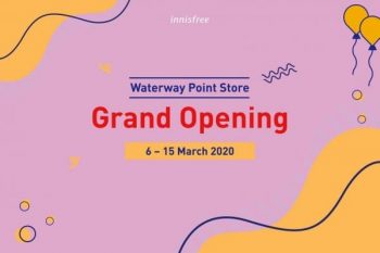 Innisfree-Waterway-Point-Store-Grand-Opening-350x233 6-15 Mar 2020: Innisfree Waterway Point Store Grand Opening