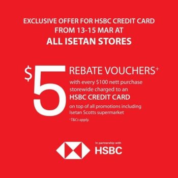 Isetan-Appreciation-Sale-with-HSBC-Credit-Card-350x350 13-15 Mar 2020: Isetan Appreciation Sale with HSBC Credit Card