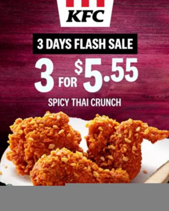 KFC-3-Days-Flash-Sale-350x436 25-27 Mar 2020: KFC 3 Days Flash Sale