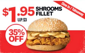 KFC-Shrooms-Fillet-burgers-Promo-350x219 Now till 31 Mar 2020: KFC Shrooms Fillet burgers Promo
