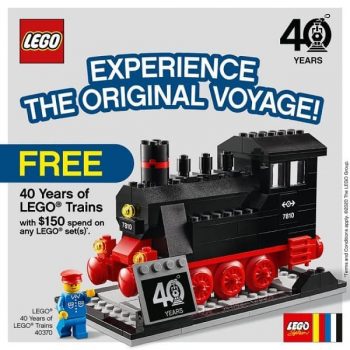 LEGO-Trains-Gift-With-Purchase-Promotion-350x350 1-29 Mar 2020: LEGO Trains Gift With Purchase Promotion