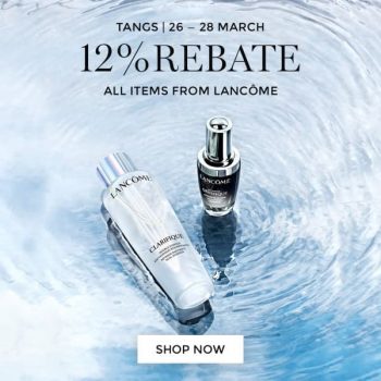 Lancome-12-Rebare-Promotion-350x350 26-28 Mar 2020: Lancome 12% Rebare Promotion