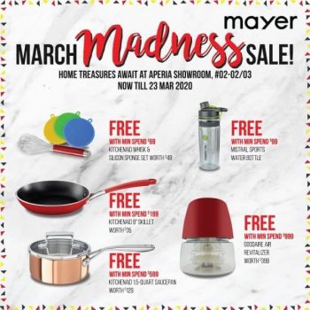 Mayer-March-Madness-Sale-350x350 Now till 23 Mar 2020: Mayer March Madness Sale
