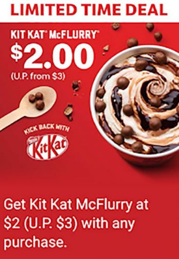 McDonald’s-Kit-Kat-McFlurry-Promo-350x506 Now till 15 Apr 2020: McDonald’s Kit Kat McFlurry Promo