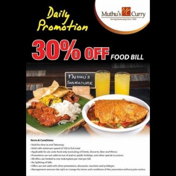 Muthus-Curry-Daily-Promotion-at-Suntec-City-350x350 18 Mar 2020 Onward: Muthu's Curry Daily Promotion at Suntec City