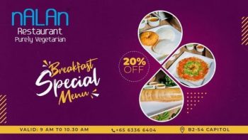 Nalan-Restaurant-Breakfast-Menu-Special-Promotion-350x197 20 Mar 2020 Onward: Nalan Restaurant Breakfast Menu Special Promotion