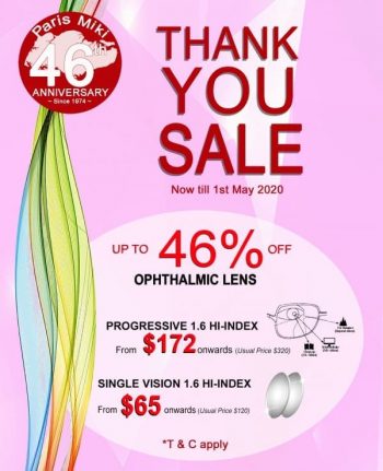 Optique-Paris-Miki-46th-Anniversary-Thank-You-Sale-350x431 10 Mar-1 May 2020: Optique Paris Miki 46th Anniversary Thank You Sale