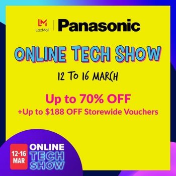 Panasonic-Online-Tech-Show-on-Lazada-350x350 12-16 Mar 2020: Panasonic Online Tech Show on Lazada