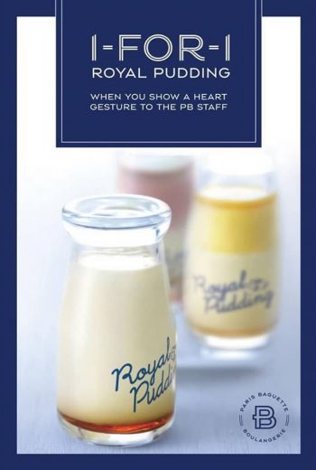 Paris-Baguette-1-For-1-Royal-Pudding-Promotion-350x520 10-15 Mar 2020: Paris Baguette 1-For-1 Royal Pudding Promotion