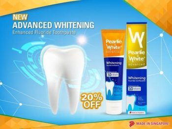 Pearlie-White-NEW-Enhanced-Advanced-Whitening-Fluoride-Toothpaste-Promotion-350x263 2-31 Mar 2020: Pearlie White NEW Enhanced Advanced Whitening Fluoride Toothpaste Promotion