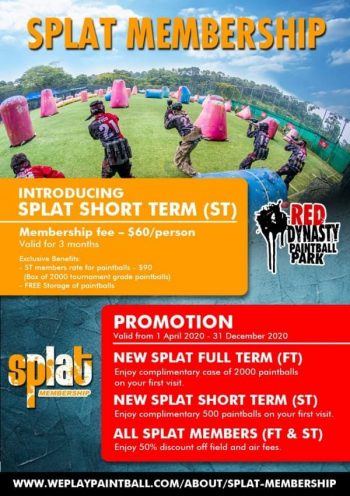 Red-Dynasty-Paintball-Park-Splat-Membership-Promo-350x496 Now till 31 Dec 2020: Red Dynasty Paintball Park Splat Membership Promo
