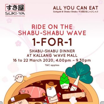 SUKI-YA-Shabu-Shabu-Buffet-Promo-350x350 16-22 Mar 2020: SUKI-YA Shabu-Shabu Buffet Promo