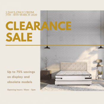 Sealy-Sleep-Boutique-Clearance-Sale-at-Leng-Kee-Road-350x350 7-8 Mar 2020: Sealy Sleep Boutique Clearance Sale at Leng Kee Road