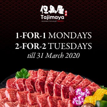Tajimaya-Wagyu-Buffet-Promotion-350x350 Now till 31 Mar 2020: Tajimaya Wagyu Buffet Promotion