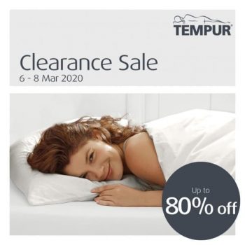 Tempur-Clearance-Sale-at-Seng-Kee-Building-350x350 6-8 Mar 2020: Tempur Clearance Sale at Seng Kee Building