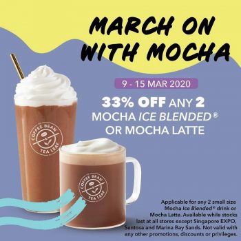 The-Coffee-Bean-and-Tea-Leaf-March-on-with-Mocha-Promotion-350x350 9-15 Mar 2020: The Coffee Bean and Tea Leaf March on with Mocha Promotion