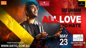 The-Star-Theatre-Sid-Sriram-Live-in-Concert-350x197 23 May 2020: The Star Theatre Sid Sriram Live in Concert