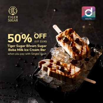 Tiger-Sugar-and-HoneyWorld-Mid-Week-Sweet-Treat-Promotion-with-Singtel-Dash-350x350 11-31 Mar 2020: Tiger Sugar and HoneyWorld Mid-Week Sweet Treat Promotion with Singtel Dash