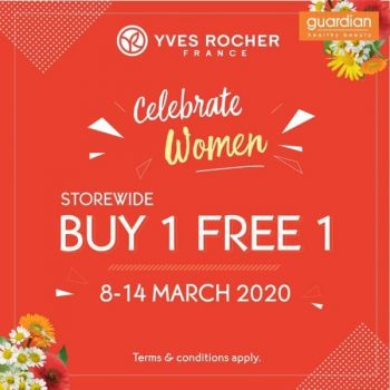 Yves-Rocher-Buy-1-Get-1-Free-Promotion-at-Guardian-350x350 8-14 Mar 2020: Yves Rocher Buy 1 Get 1 Free Promotion at Guardian