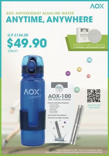 AOX-Antioxidant-Alkaline-Water-Promotion-350x499 27 Apr 2020 Onward: AOX Antioxidant Alkaline Water Promotion