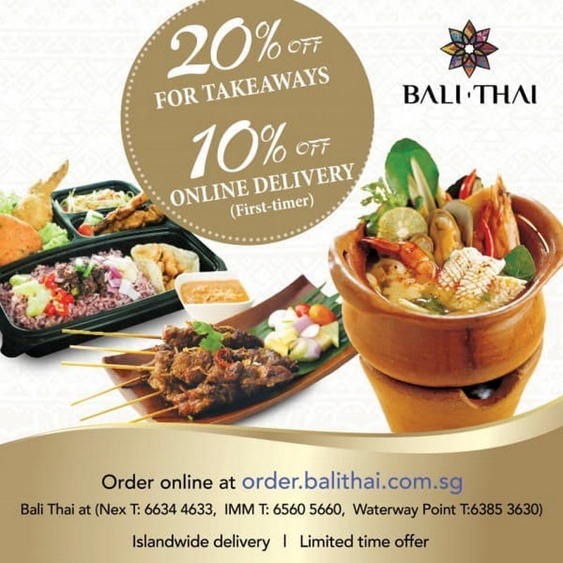 14 Apr 2020 Onward: BaliThai Takeaway and Delivery Promo - SG ...