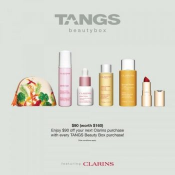 Clarins-Discovery-Box-Promo-at-Tangs-350x350 3 Apr 2020 Onward: Clarins Discovery Box Promo at Tangs