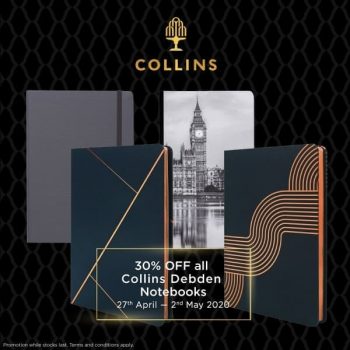 Collins-Debden-Notebooks-Promotion-at-Times-Bookstores-on-Goguro-350x350 28 Apr-2 May 2020: Collins Debden Notebooks Promotion at Times Bookstores on Goguro