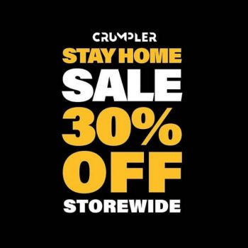 Crumpler-Stay-Home-Sale-350x350 8 Apr 2020 Onward: Crumpler Stay Home Sale