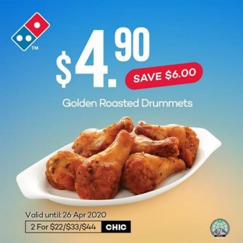 Dominos-Stay-at-Home-Promotion-350x350 Now till 26 Apr 2020: Domino's Stay at Home Promotion