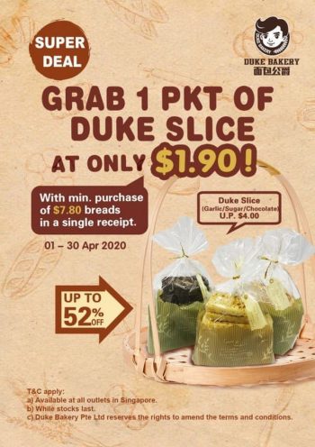 Duke-Bakery-Super-Deal-350x496 1-30 Apr 2020: Duke Bakery Super Deal