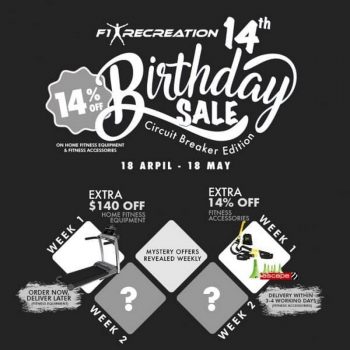 F1-Recreation-Birthday-Sale-350x350 18 Apr-18 May 2020: F1 Recreation Birthday Sale