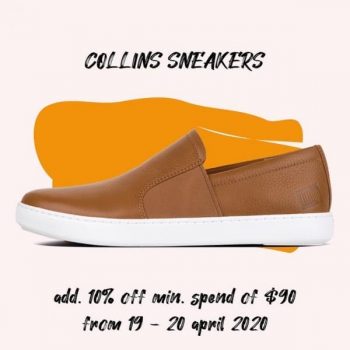 FitFlop-Collins-Sneakers-Promo-350x350 19-20 Apr 2020: FitFlop Collins Sneakers Promo