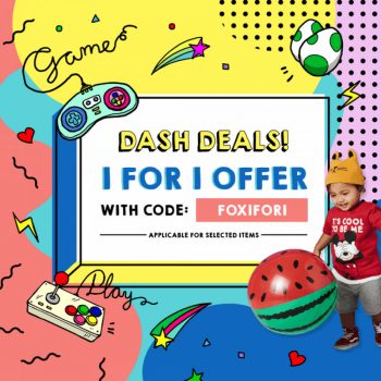 Fox-Kids-Baby-1-for-1-Promotion-350x350 Now till 19 Apr 2020: Fox Kids & Baby 1 for 1 Promotion