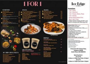 Ice-Edge-Cafe-1-for-1-Promotion-350x249 7 Apr 2020 Onward: Ice Edge Cafe 1 for 1 Promotion