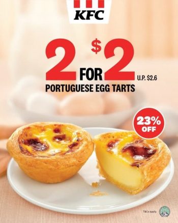 KFC-Portuguese-Egg-Tarts-Promotion-350x438 29 Apr 2020 Onward: KFC Portuguese Egg Tarts Promotion
