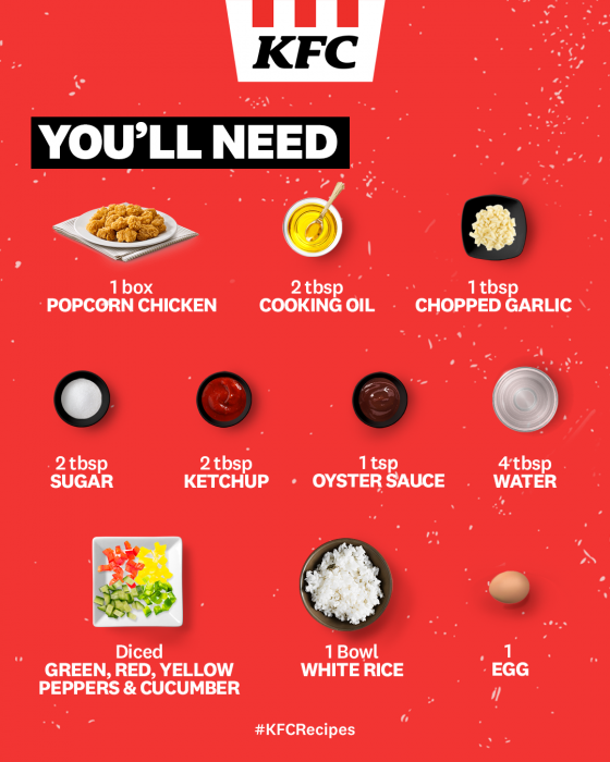 11 Apr 2020 Onward KFC Sweet & Sour Popcorn Chicken Recipe SG