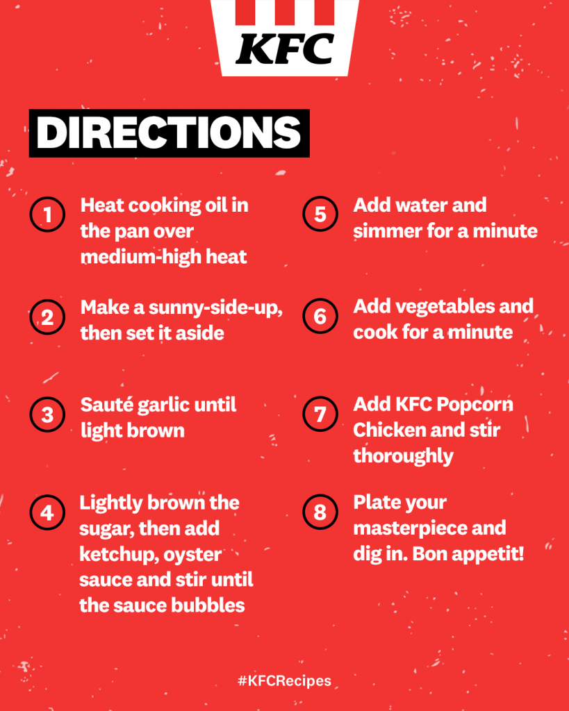 11 Apr 2020 Onward KFC Sweet & Sour Popcorn Chicken Recipe SG