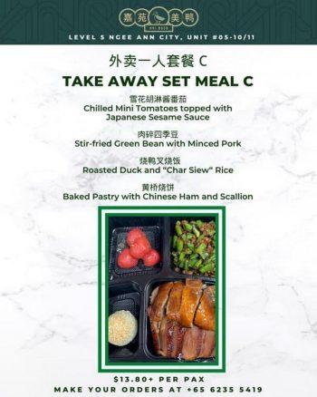 Kai-Garden-Takeaway-Set-Meal-Promo-350x438 8 Apr 2020 Onward: Kai Garden Takeaway Set Meal Promo