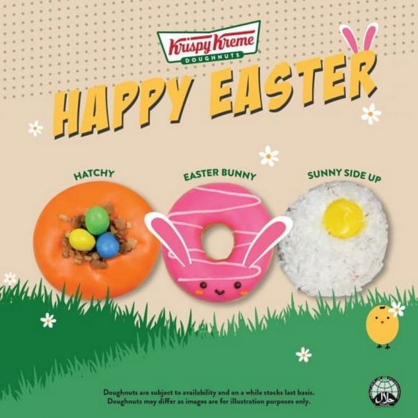 1 Apr 2020 Onward Krispy Kreme Easter Promotion