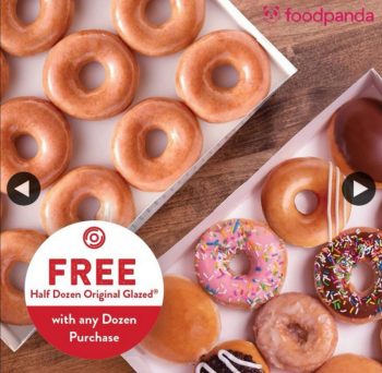 Krispy-Kreme-Free-Half-Dozen-Doughnuts-350x342 9 Apr 2020 Onward: Krispy Kreme Free Half Dozen Doughnuts